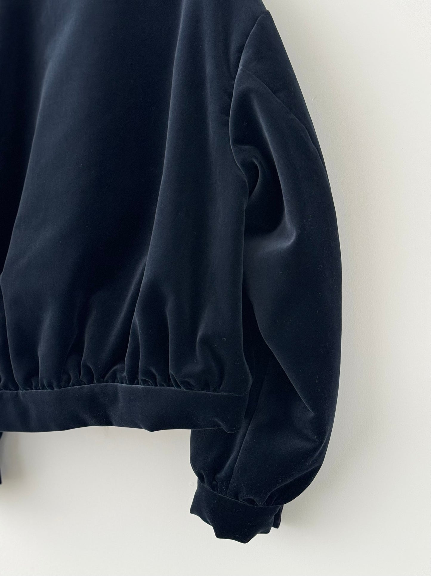VELVET PADDED BLOUSON TENNE HANDCRAFTED MODERN ブルゾン 通販 取扱店