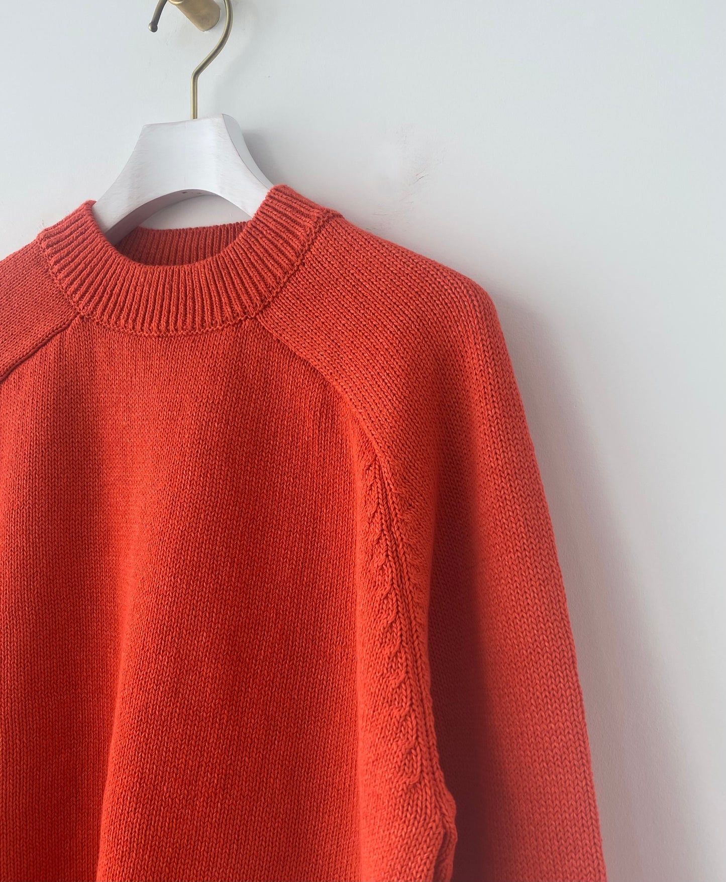 WASHI COTTON KNIT P/O Yonetomi 米富繊維 サドルショルダー ニット 通販
