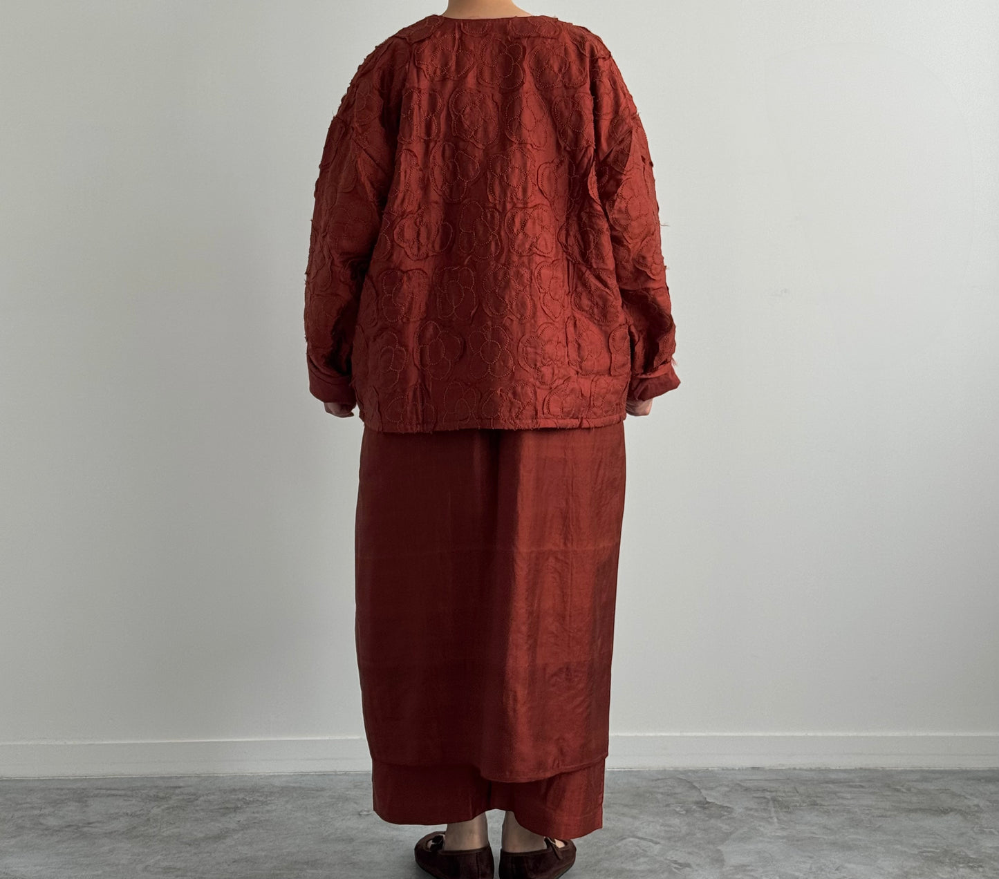 FLOWER QUILTING BLOUSON