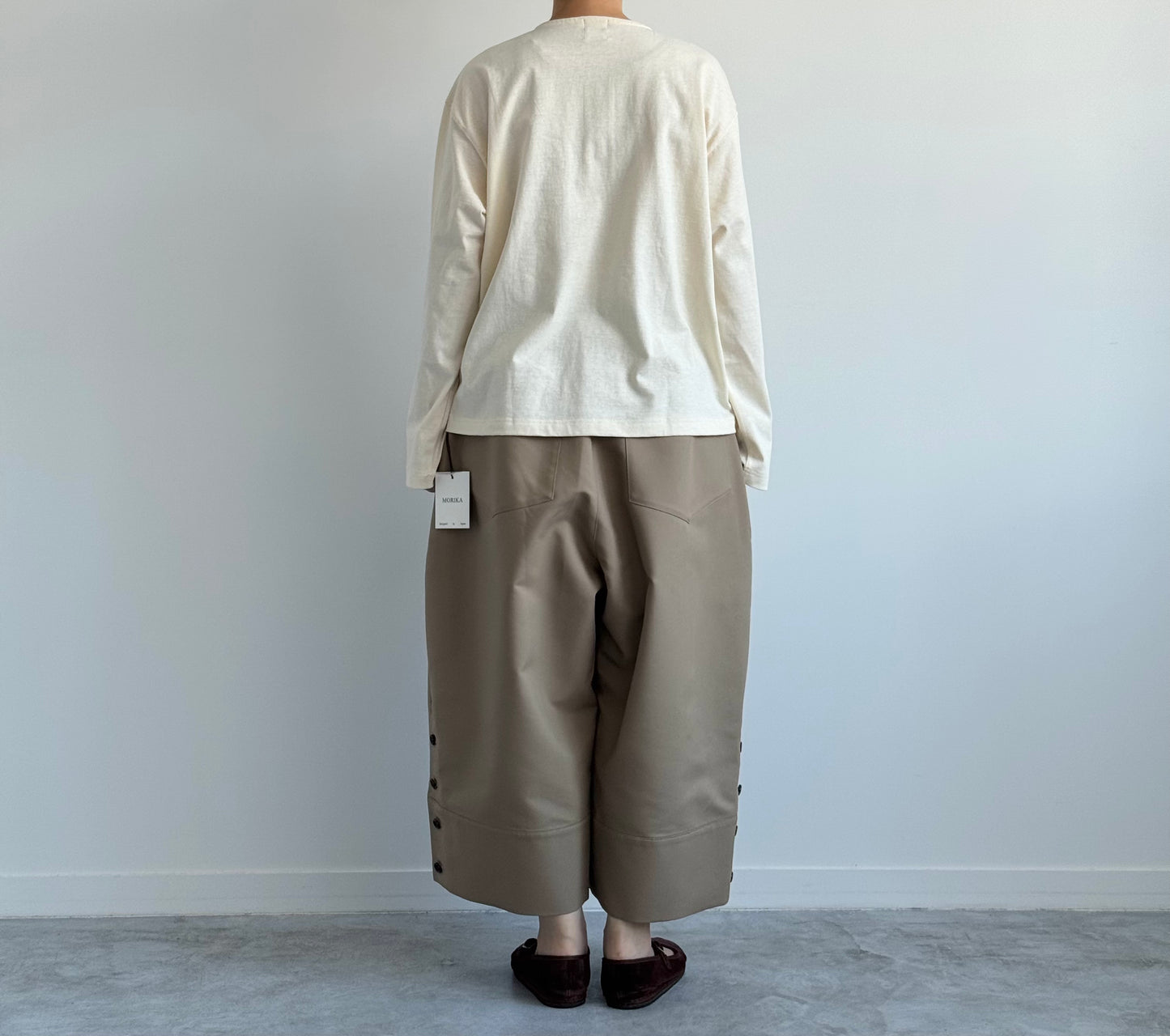 10 BUTTON TEE　MORIKA カットソー　通販　取扱店