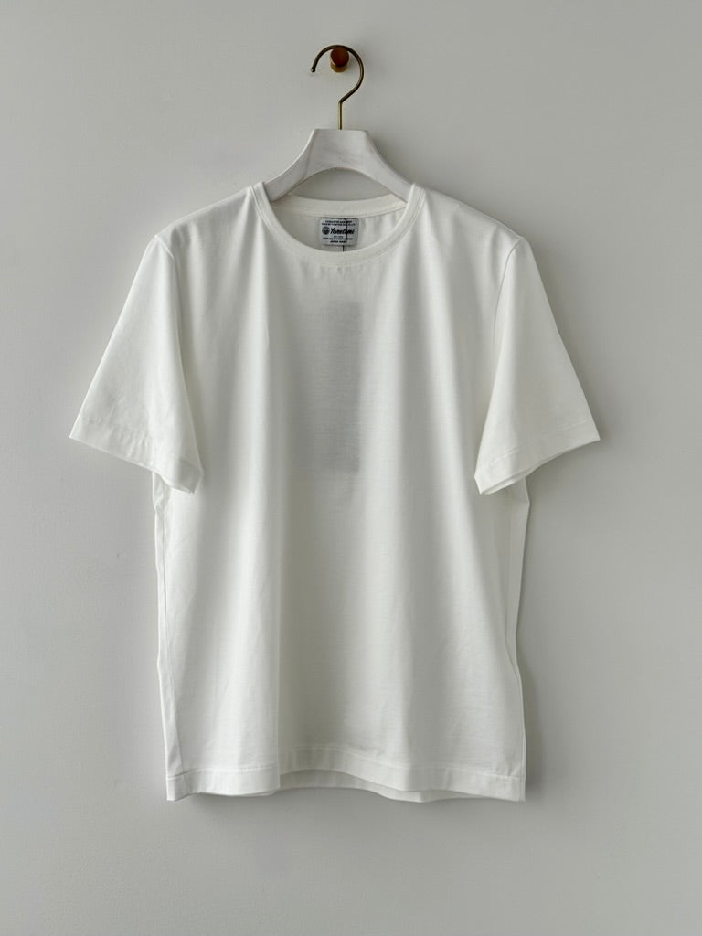 DRESS T-SHIRT ドレス Tシャツ　Yonetomi 米富繊維　通販　取扱店　white 商品画像