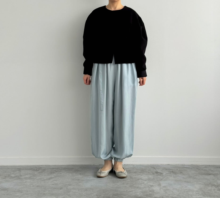 ATTACHMENT PANTS  (CUPRA) アタッチメントパンツ TENNE HANDCRAFTED MODERN　通販　取扱店　light blue 着画