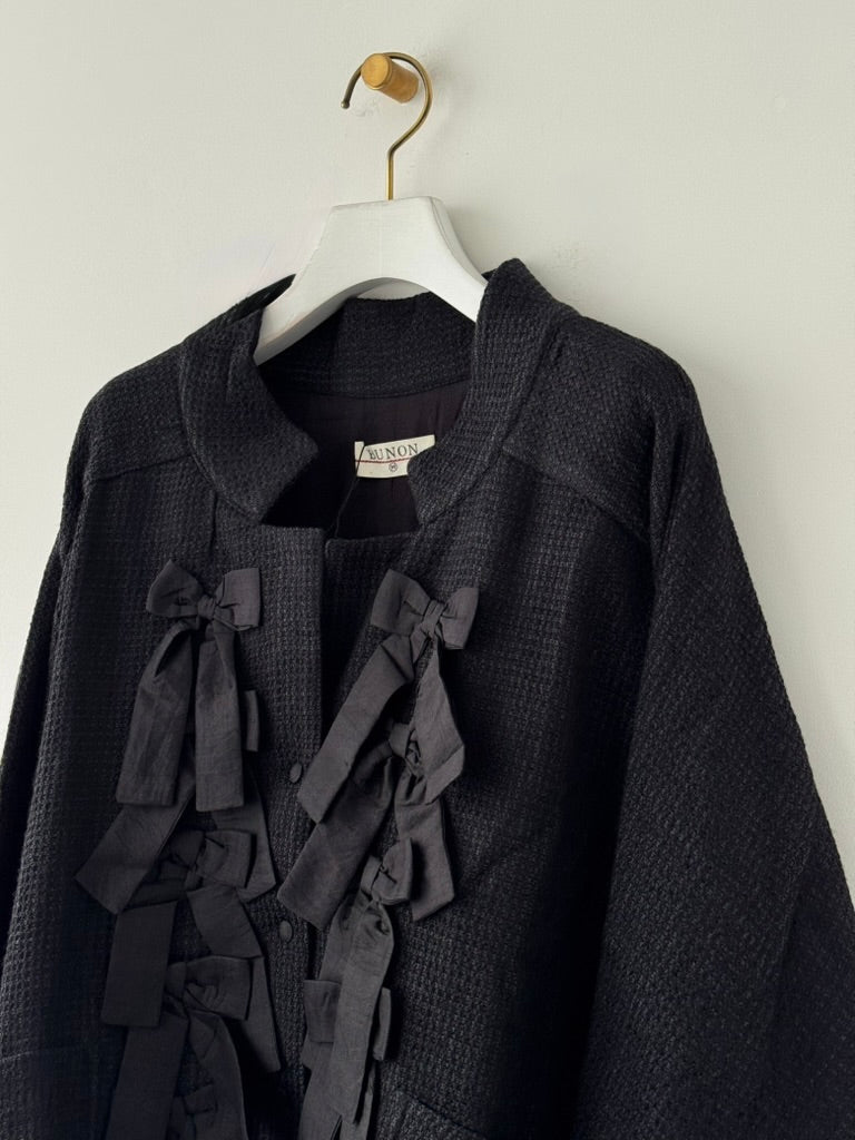 RIBBON RAGLAN JACKET