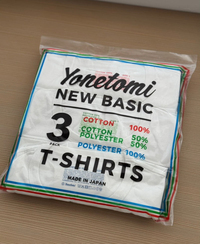Yonetomi 3PACK T-SHIRT
