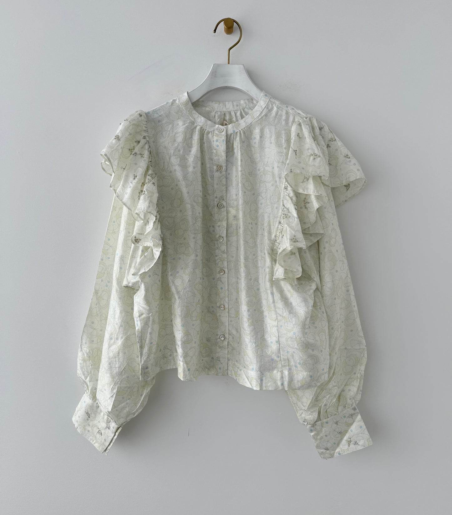 Ruffle Short Blouse　BUNON ブノン　ブラウス　通販　取扱店