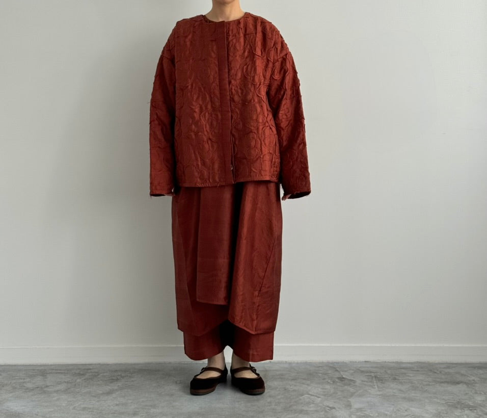 FLOWER QUILTING BLOUSON