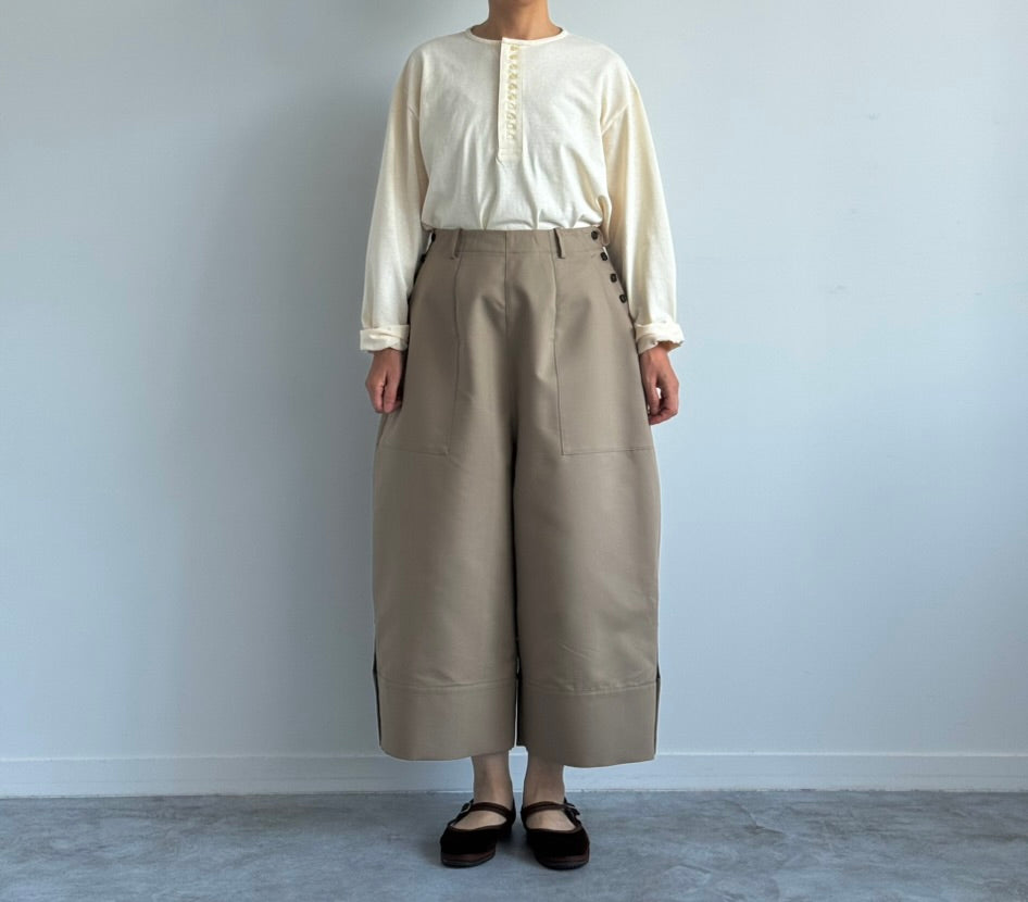 10 BUTTON TEE　MORIKA カットソー　通販　取扱店