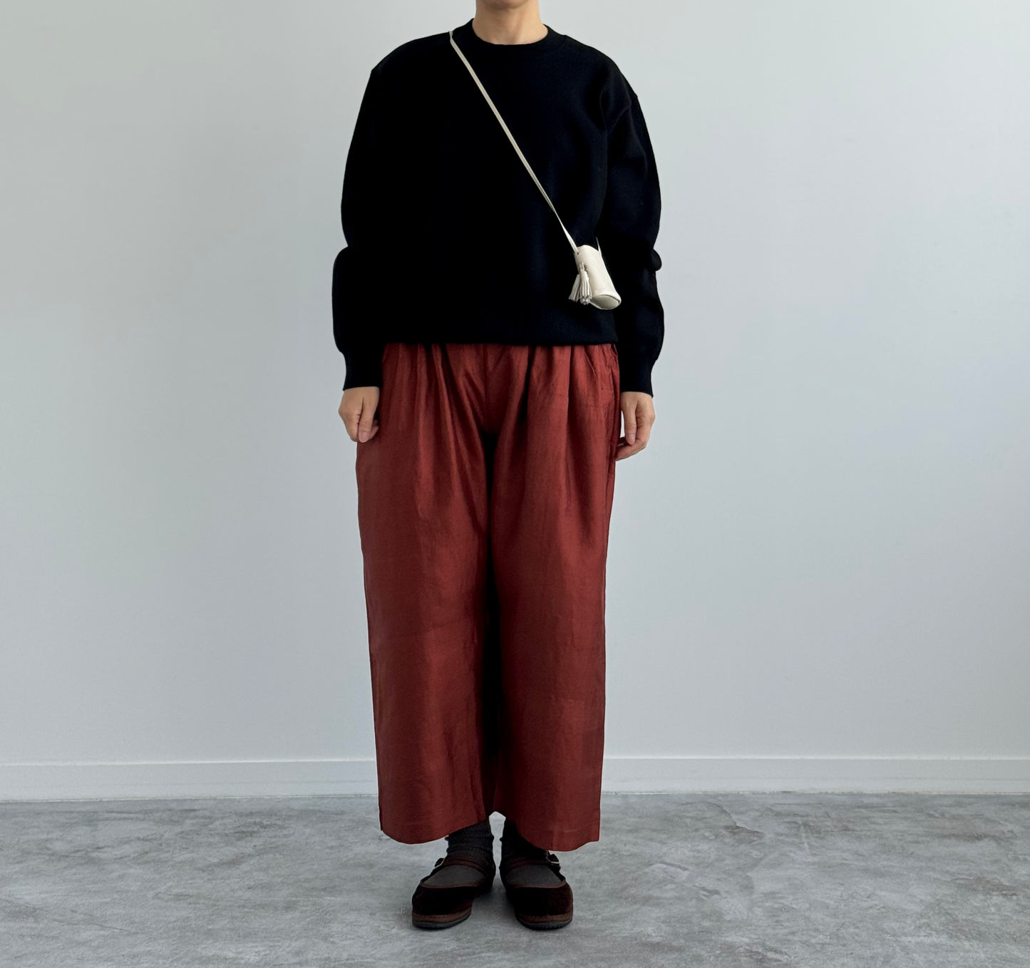 TASSEL MINI a (アー）タッセル ミニ　通販　広島　soy 着画