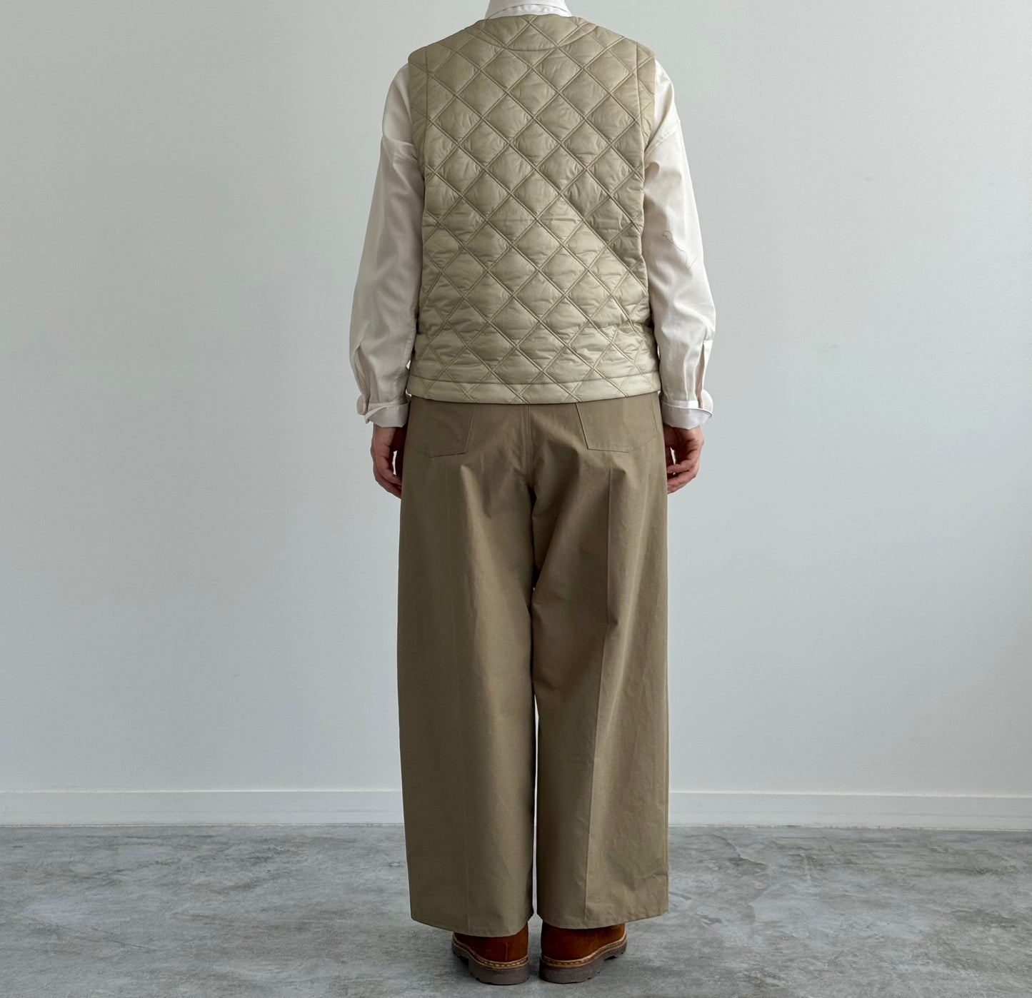 ITALYキルトのジレ
