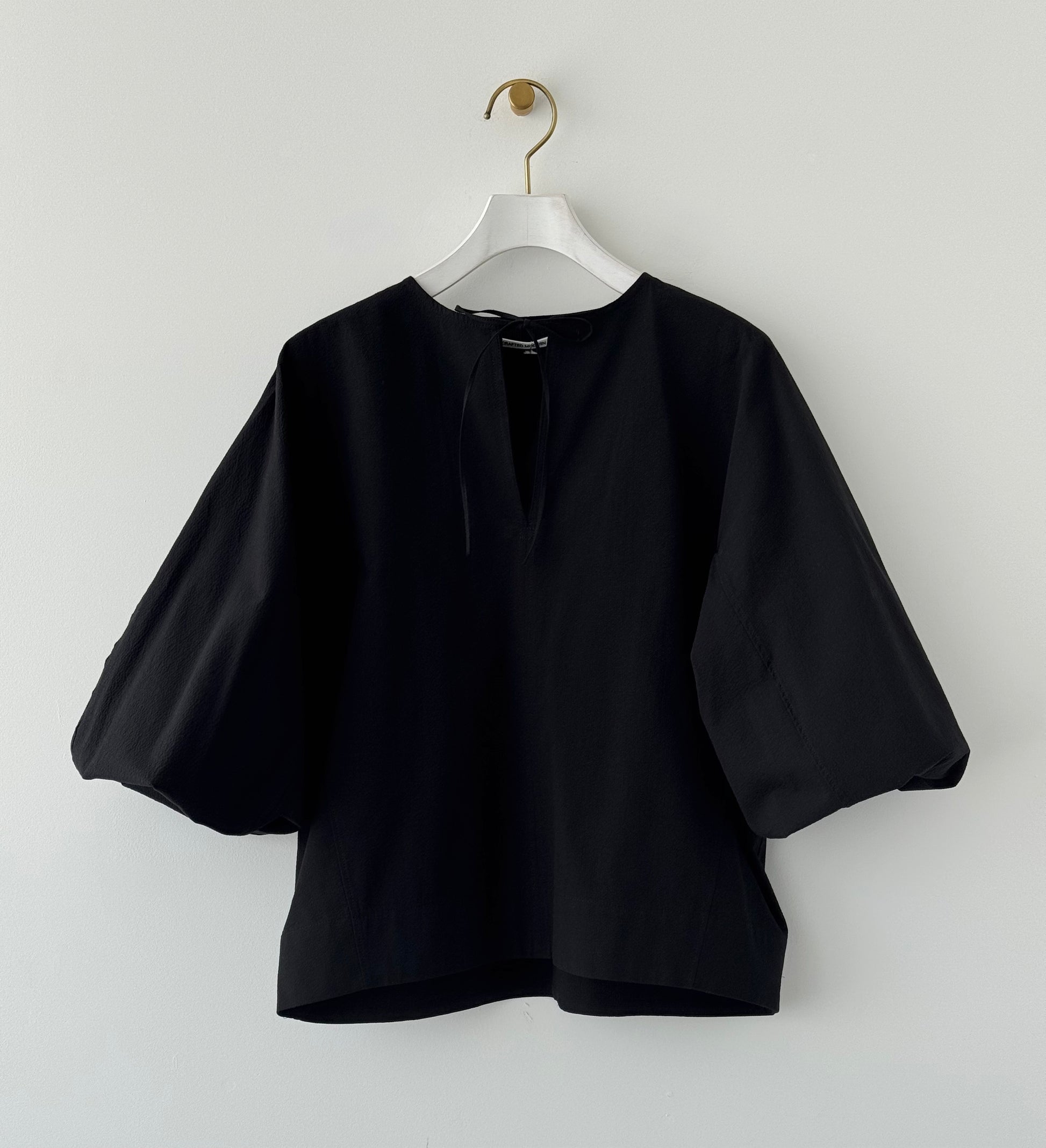 VOLUME SLEEVE PULLOVER (OLIVE)　TENNE HANDCRAFTED MODERN ブラウス　通販　取扱店
