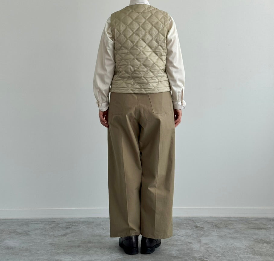 ITALYキルトのジレ