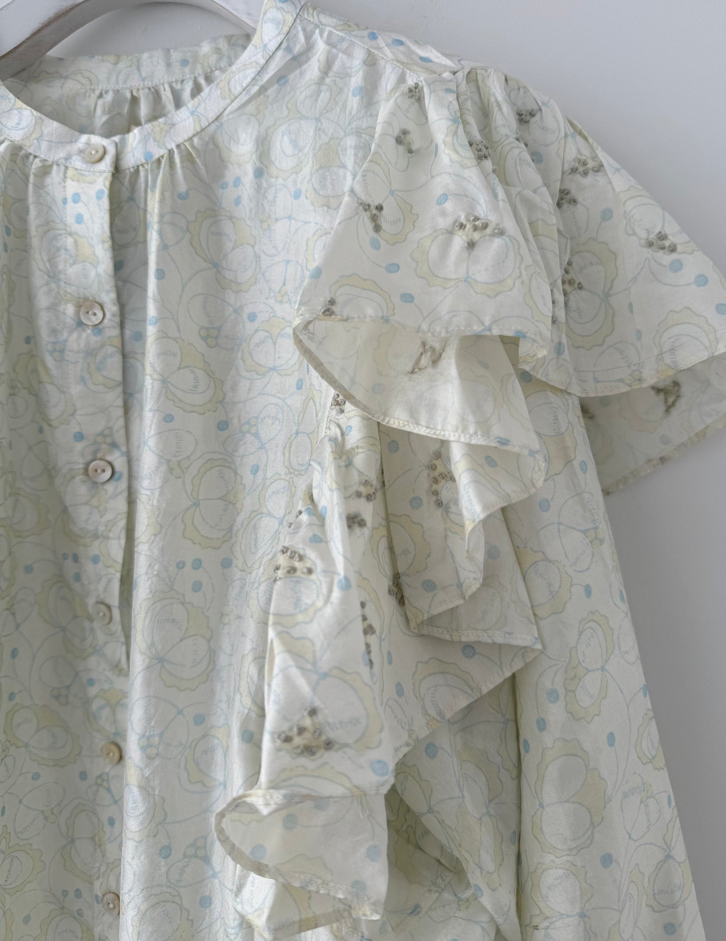 Ruffle Short Blouse　BUNON ブノン　ブラウス　通販　取扱店