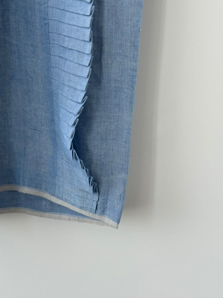 RUFFLE TUCK PANTS