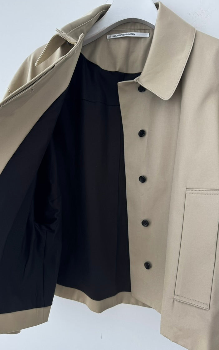 VENTILE SHORT CAPE COAT　TENNE HANDCRAFTED MODERN　ケープ コート 通販 取扱店