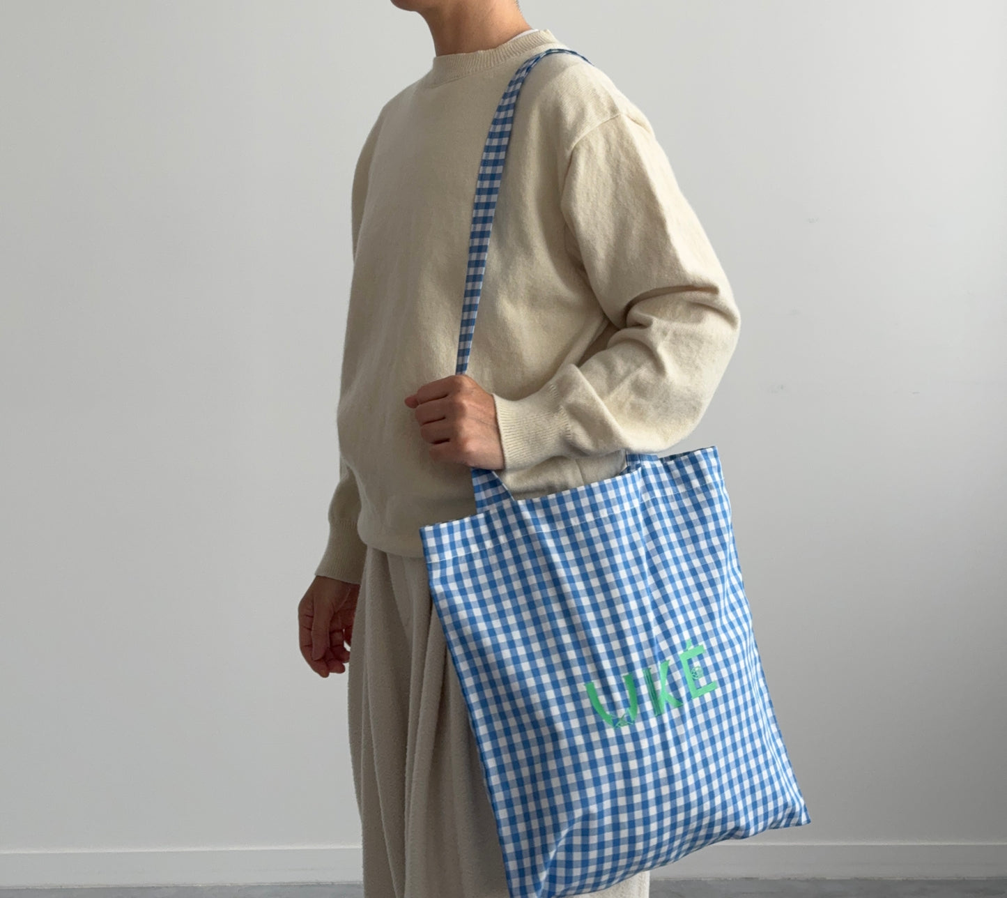TOTE BAG ( GINGHAM CHECK )