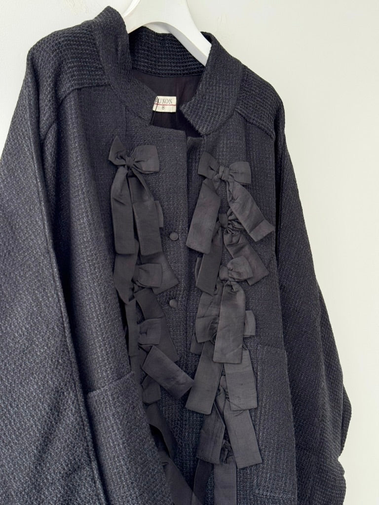 RIBBON RAGLAN JACKET