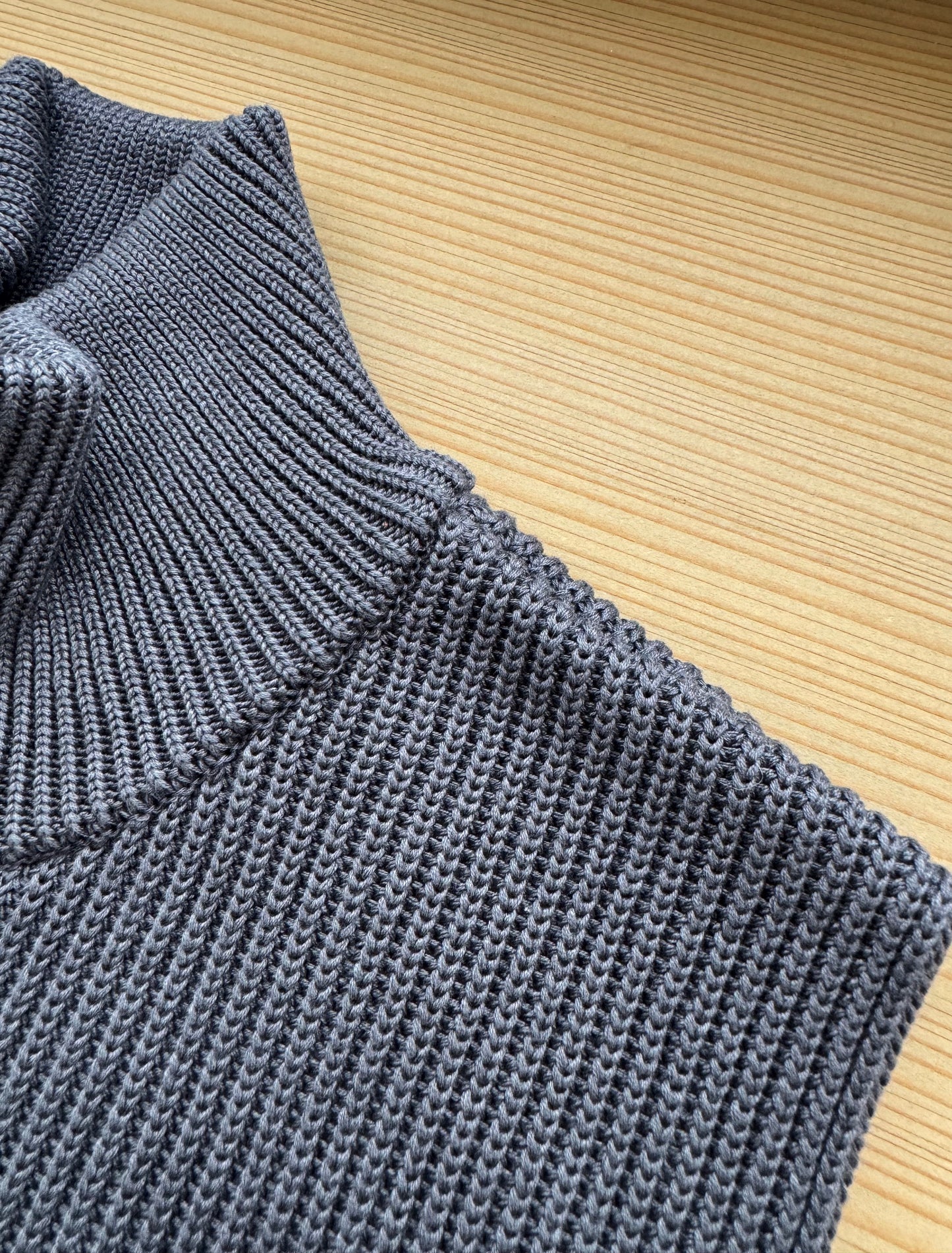 MERCERIZED COTTON RIB KNIT V/T　ベスト　Yonetomi　米富繊維　通販　取扱店