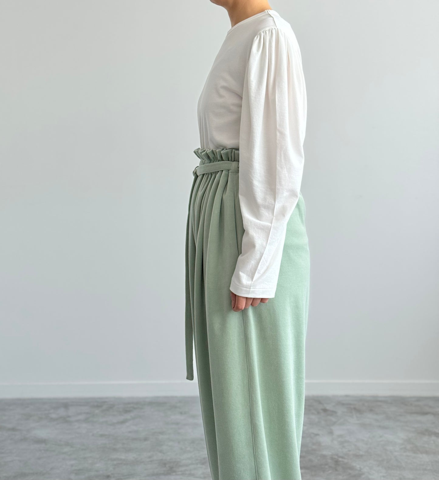 PUFF SLEEVE LONG T-SHIRT