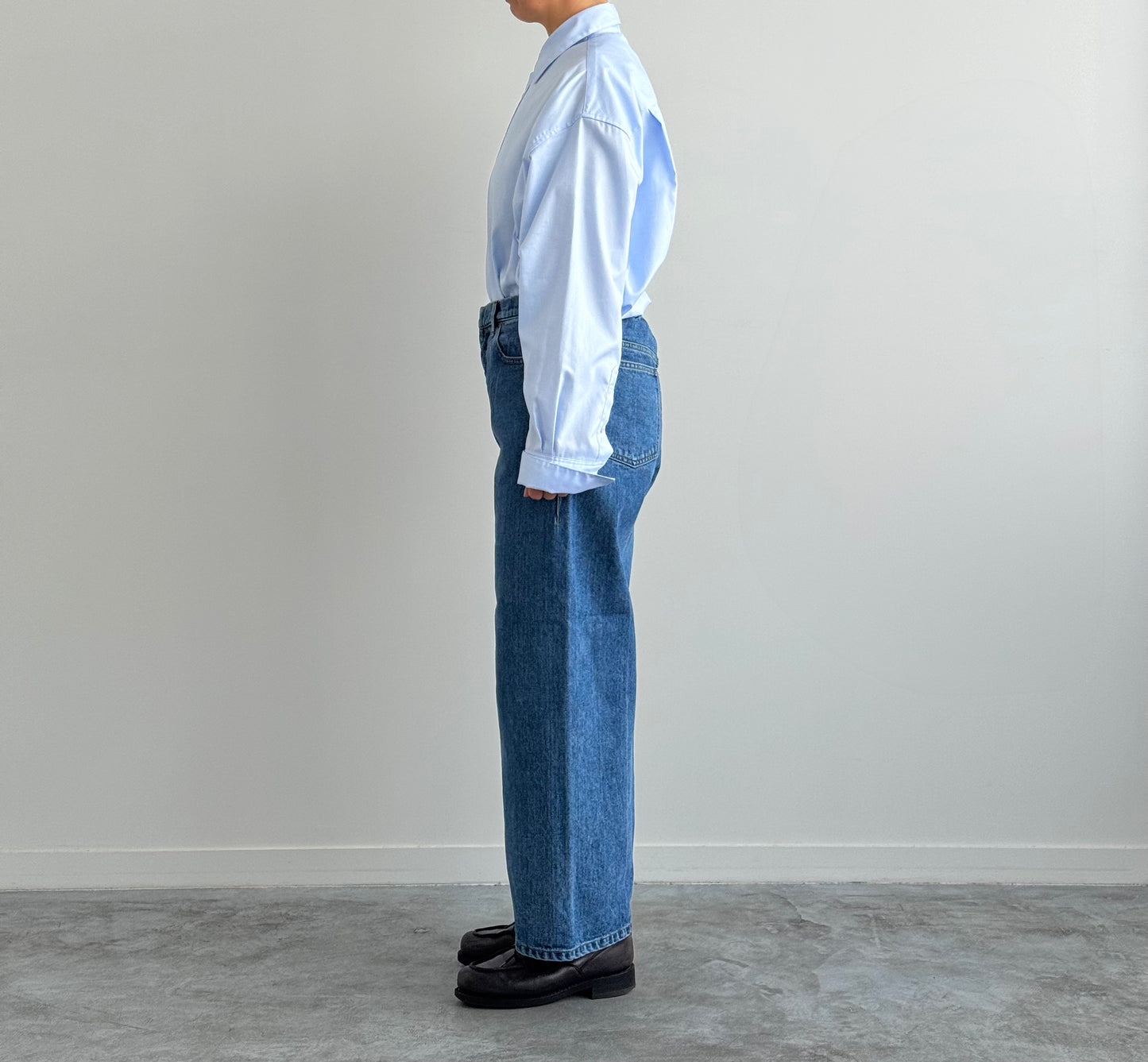 JEANS　TENNE HANDCRAFTED MODERN ジーンズ　デニム　通販　広島　着画　横