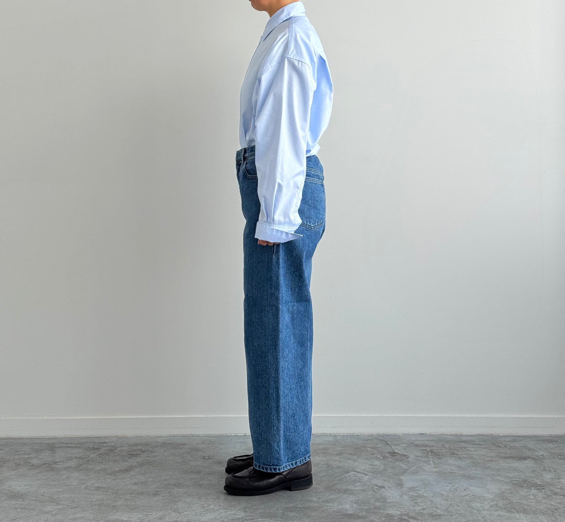 JEANS　TENNE HANDCRAFTED MODERN ジーンズ　デニム　通販　広島　着画　横