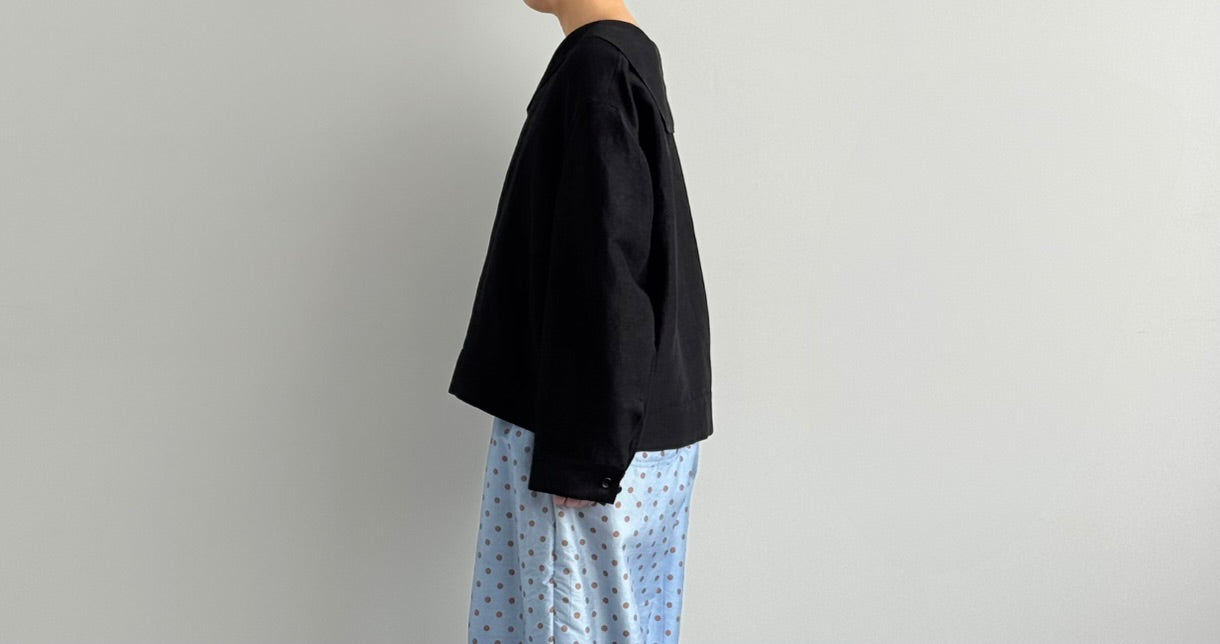 SAILOR PULLOVER　セーラープルオーバー　TENNE HANDCRAFTED MODERN　通販　取扱店　着画　横