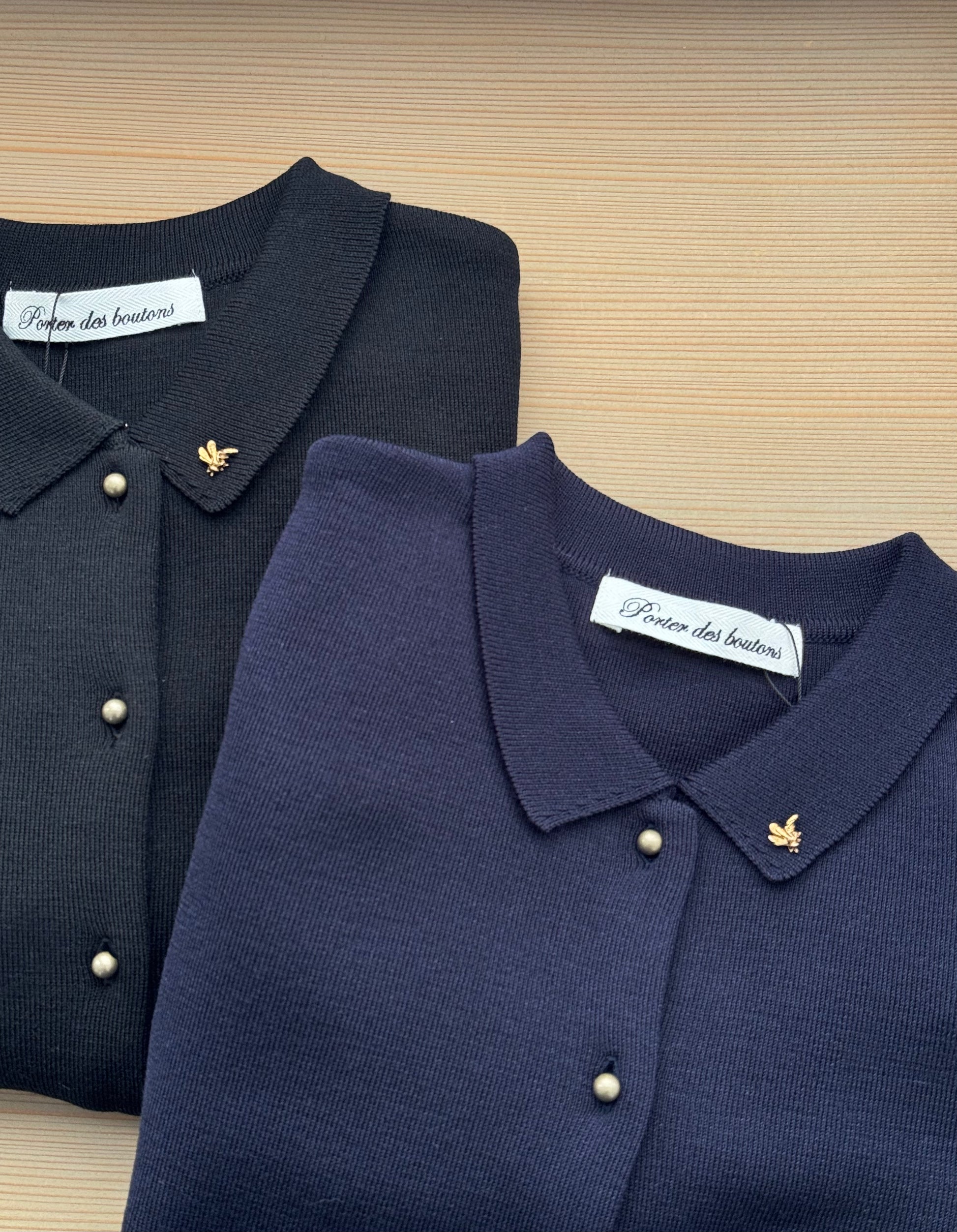 プチアベイユカラーカーディガン　Porter des boutons　ポルテデブトン　通販　取扱店　広島　商品画像　物撮り