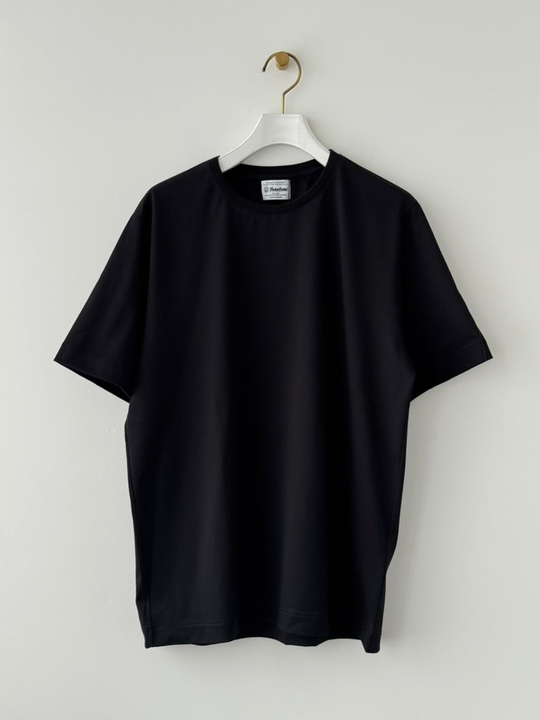 DRESS T-SHIRT ドレス Tシャツ　Yonetomi 米富繊維　通販　取扱店　black 商品画像