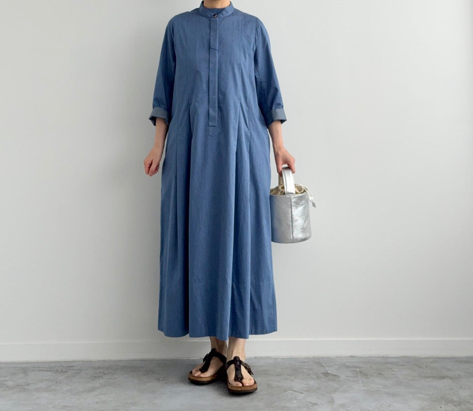 BUCKET BAG MINI バケットバッグ ミニ　a アー　通販　取扱店　silver 着画