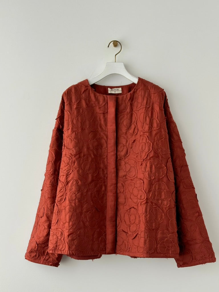 FLOWER QUILTING BLOUSON
