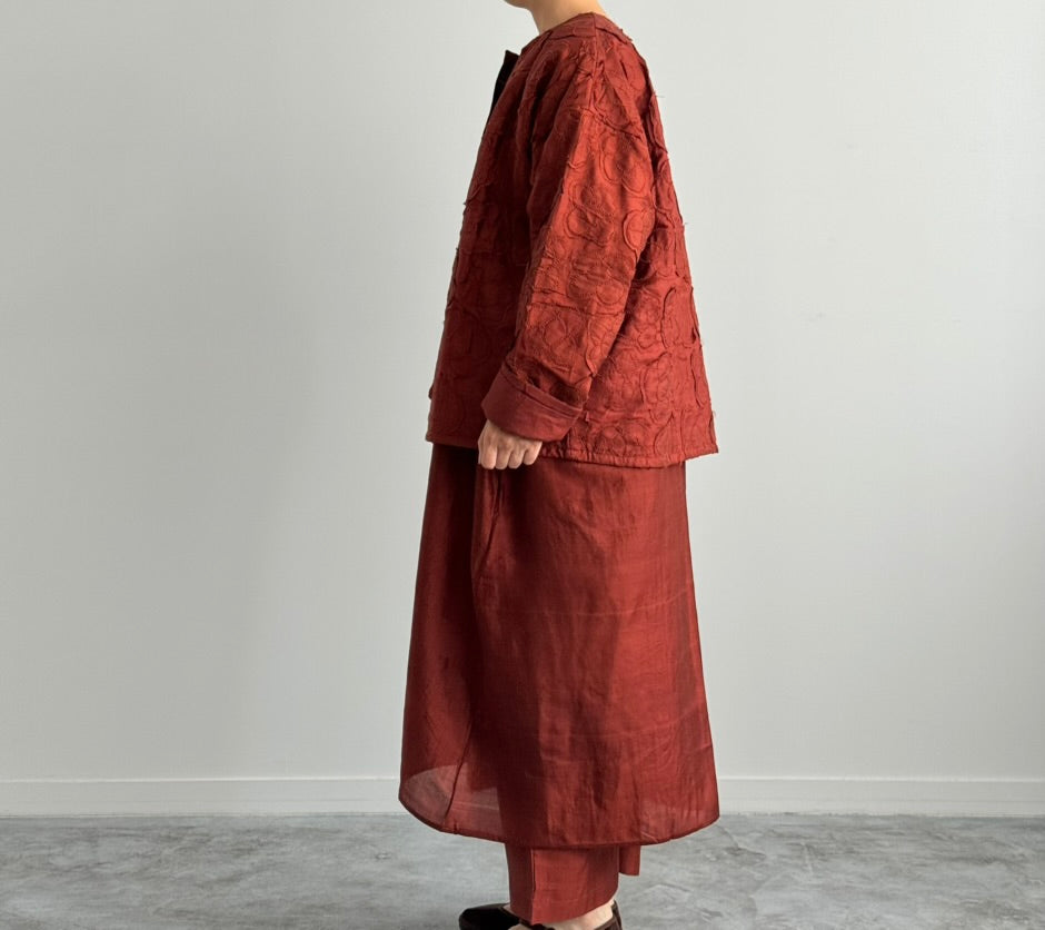 FLOWER QUILTING BLOUSON