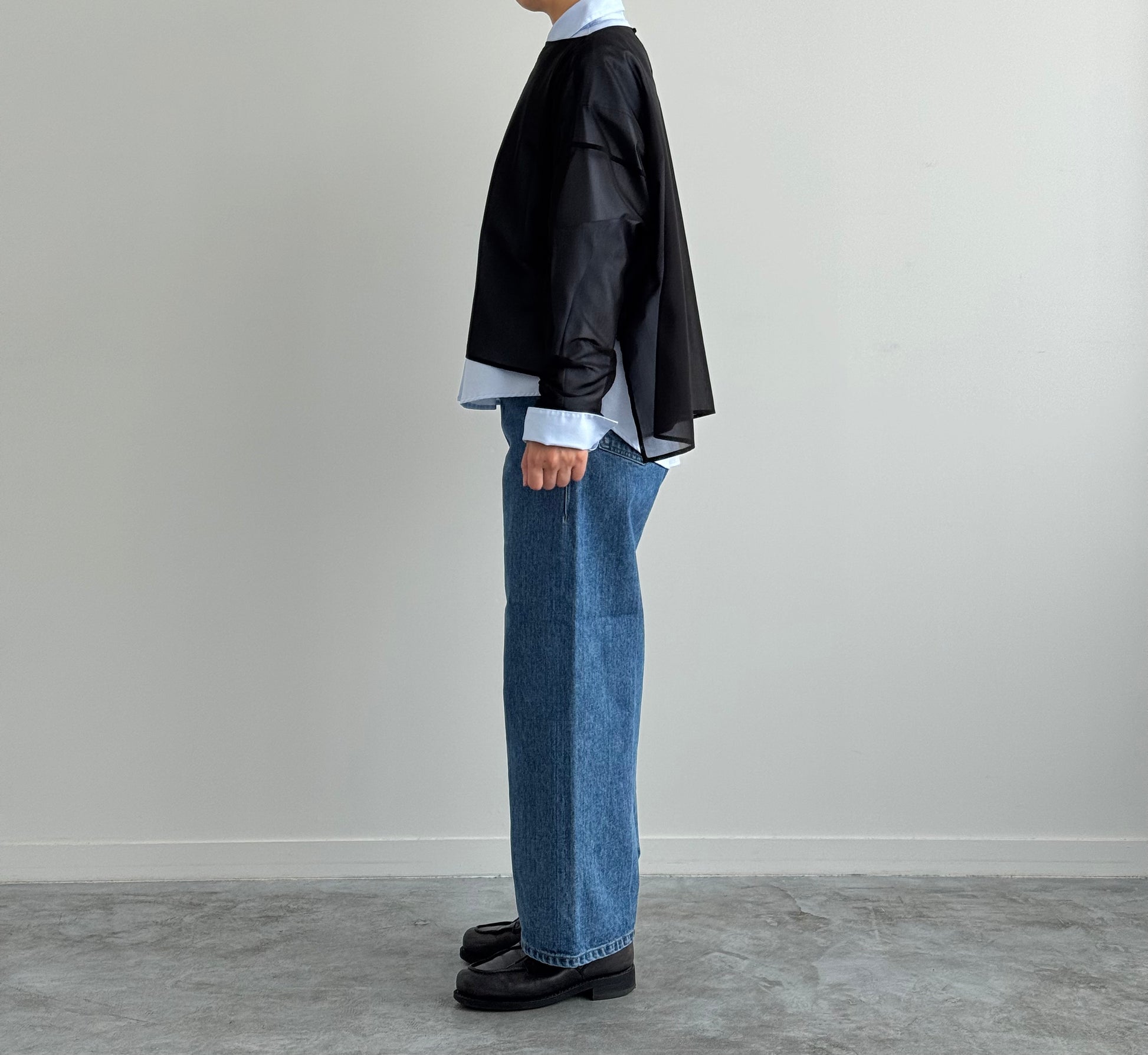 JEANS　TENNE HANDCRAFTED MODERN ジーンズ　デニム　通販　広島　着画　横