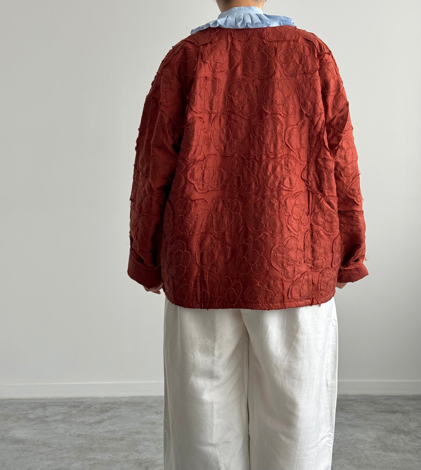 FLOWER QUILTING BLOUSON