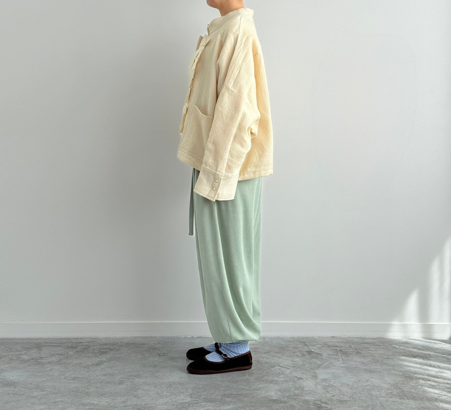 RIBBON RAGLAN JACKET