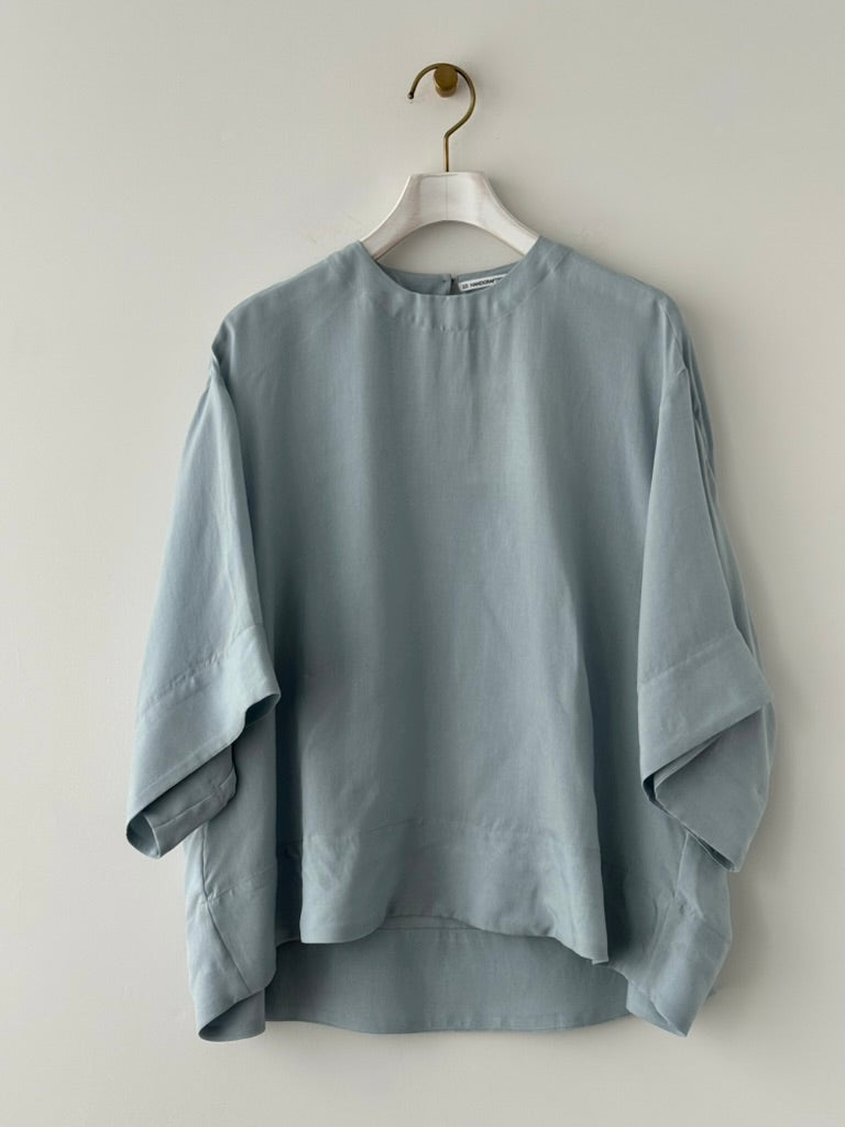 HALF SLEEVE TOPS ハーフスリーブトップス　TENNE HANDCRAFTED MODERN　通販　取扱店 BLUE GRAY