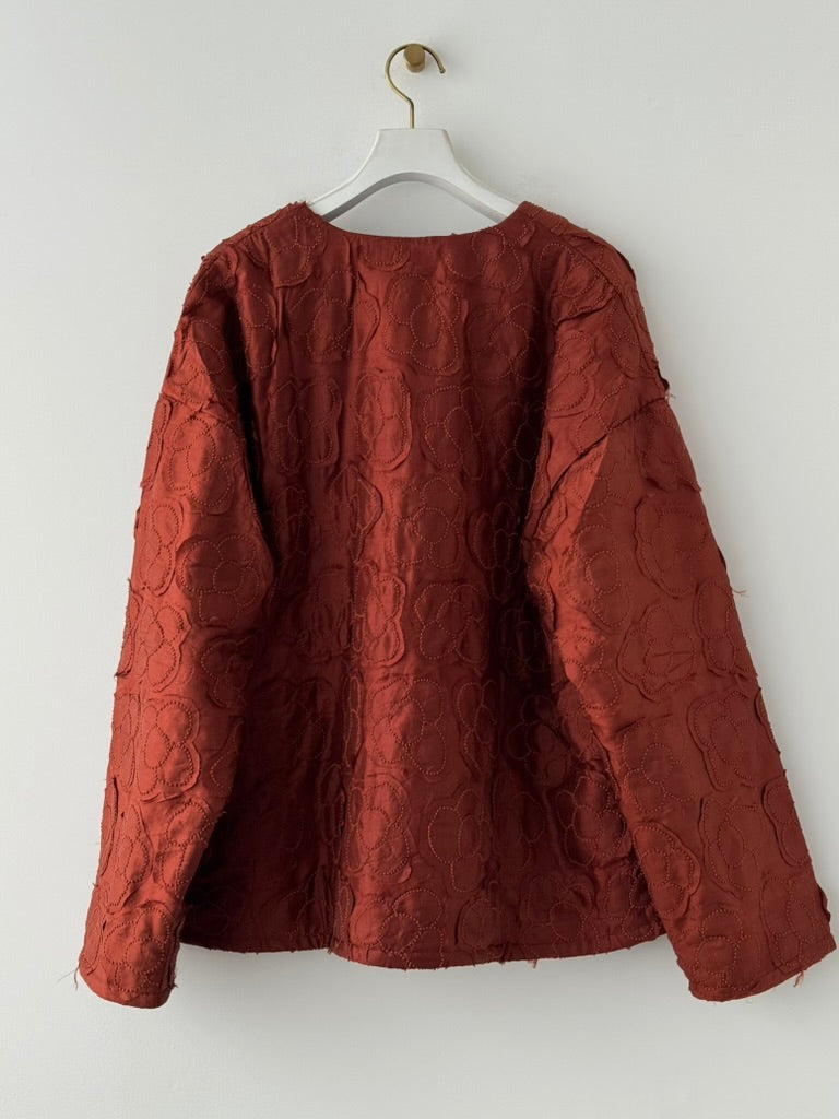 FLOWER QUILTING BLOUSON