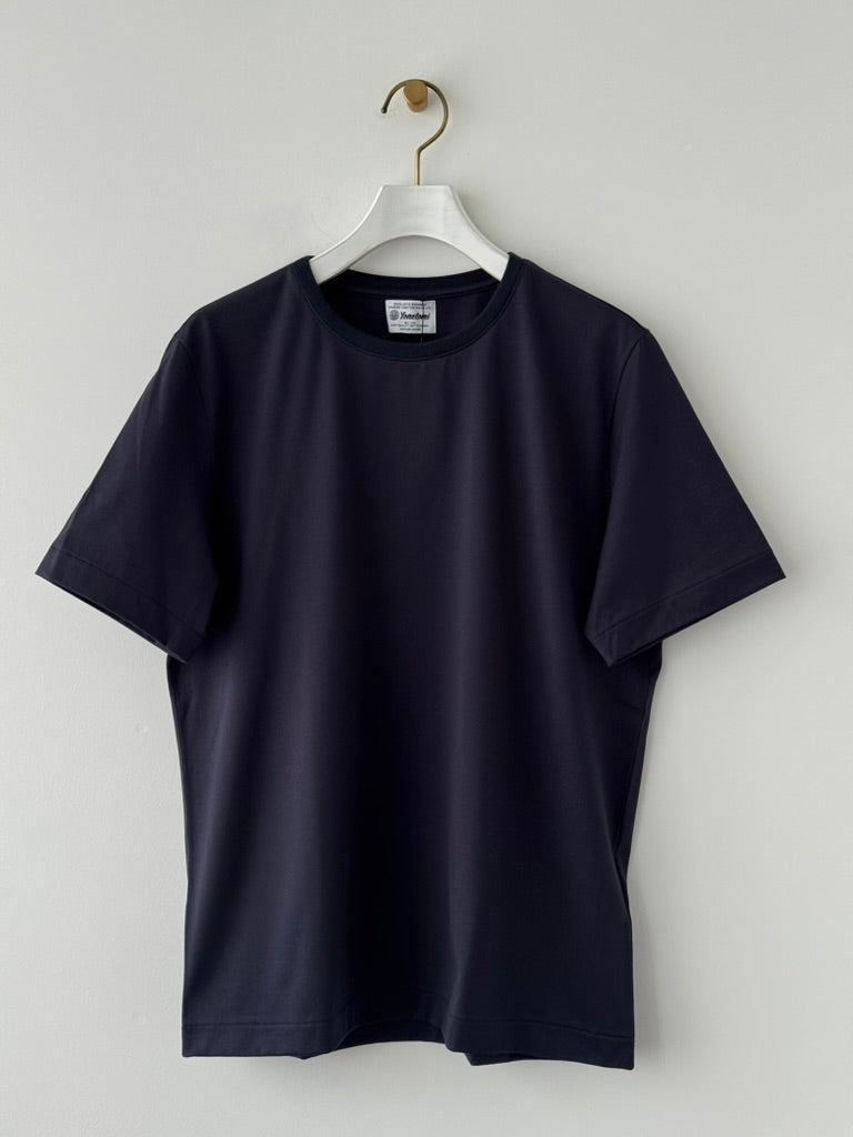 DRESS T-SHIRT ドレス Tシャツ　Yonetomi 米富繊維　通販　取扱店　navy 商品画像