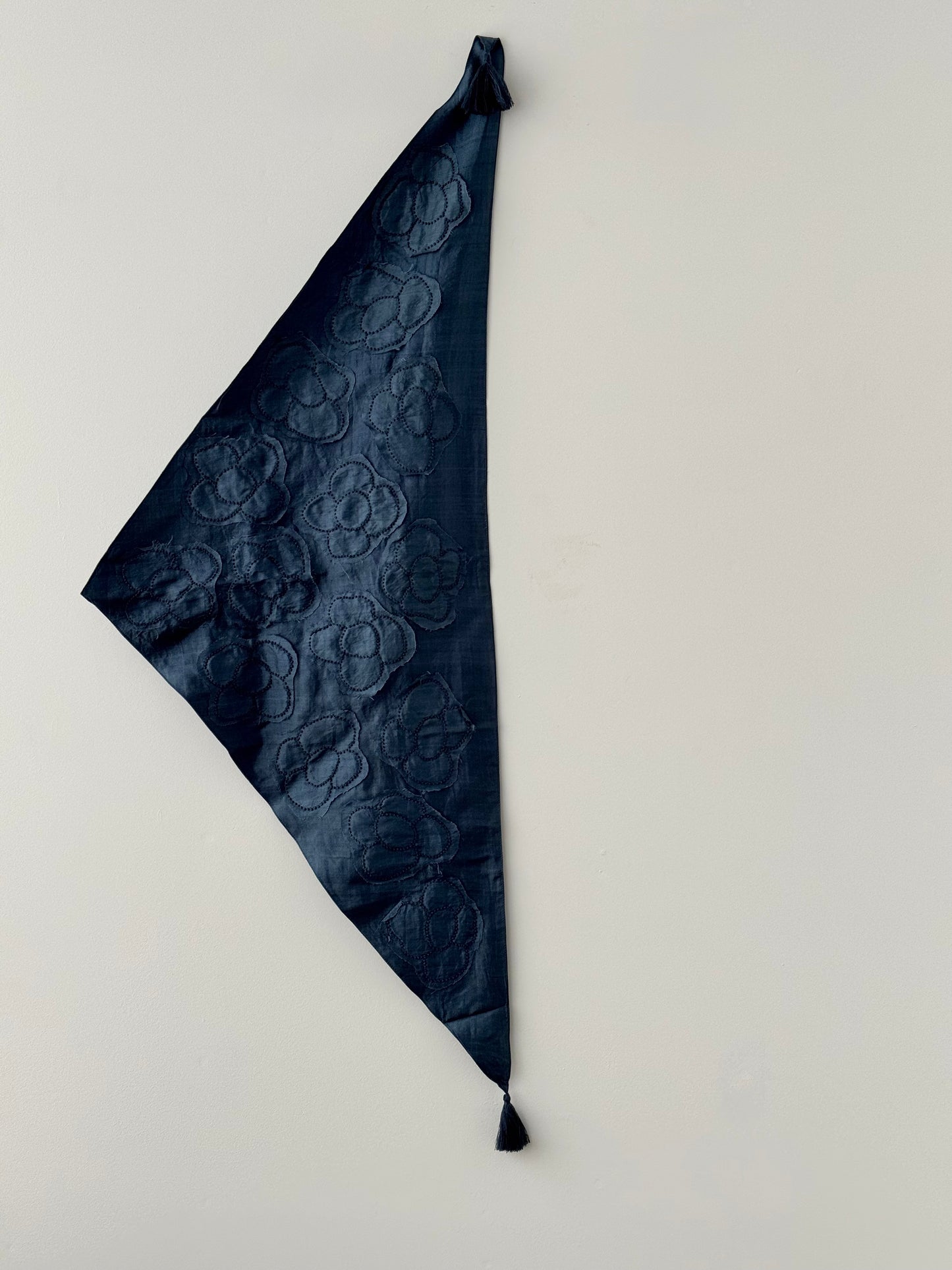 　FLOWER SCARF　BUNON 　ブノン　スカーフ　通販　取扱店　広島 BLUE MIRAGE