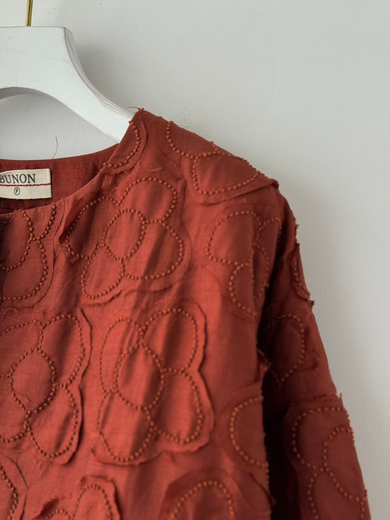 FLOWER QUILTING BLOUSON