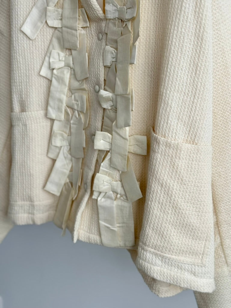 RIBBON RAGLAN JACKET