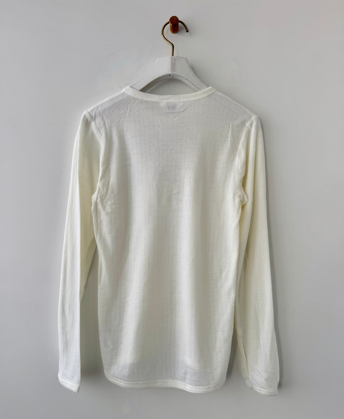 WOOL KIDS BASIC  BLOUSE (150)　JOHA 　ヨハ　キッズサイズ　ウールインナー 長袖　通販　取扱店