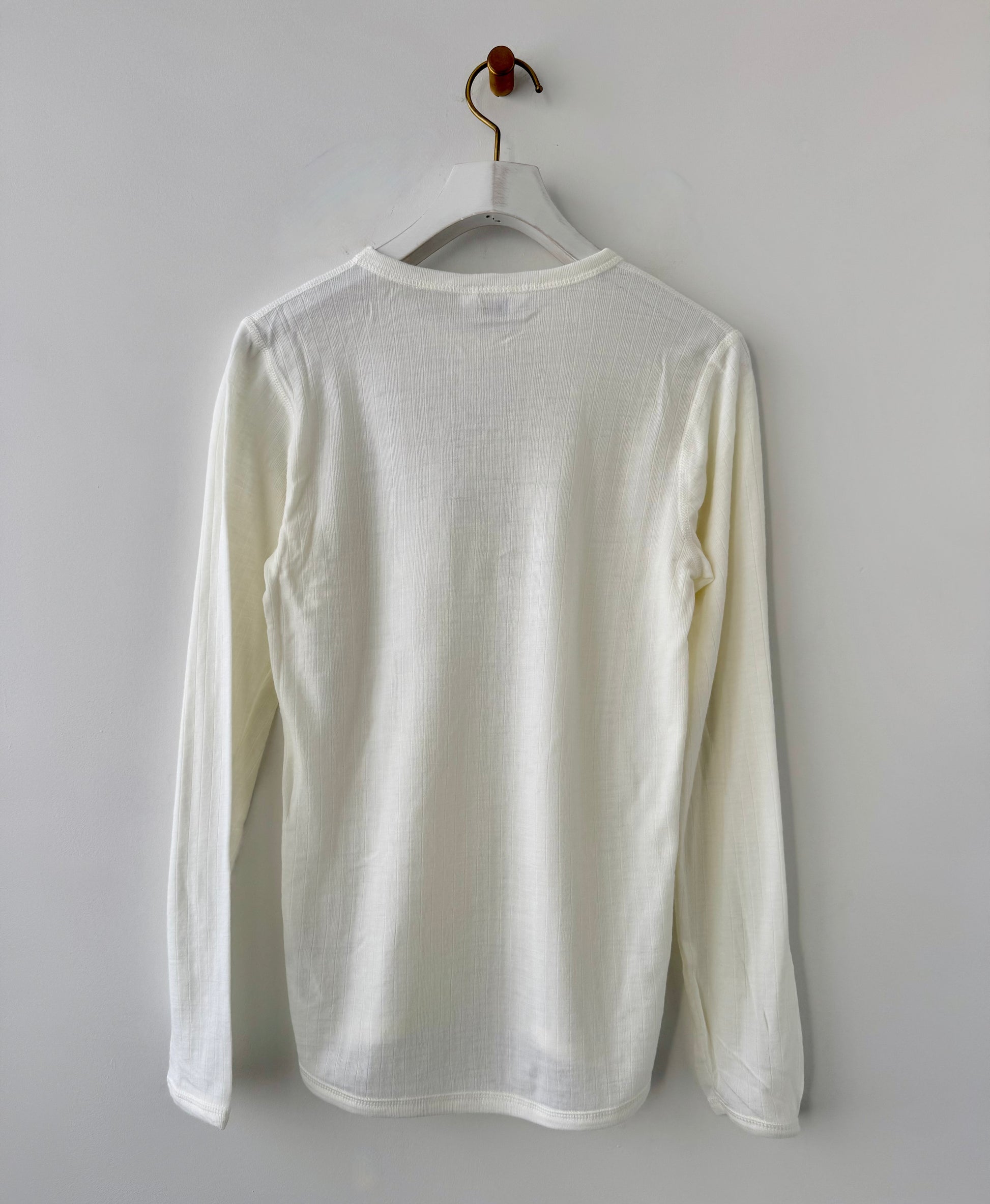 WOOL KIDS BASIC  BLOUSE (150)　JOHA 　ヨハ　キッズサイズ　ウールインナー 長袖　通販　取扱店