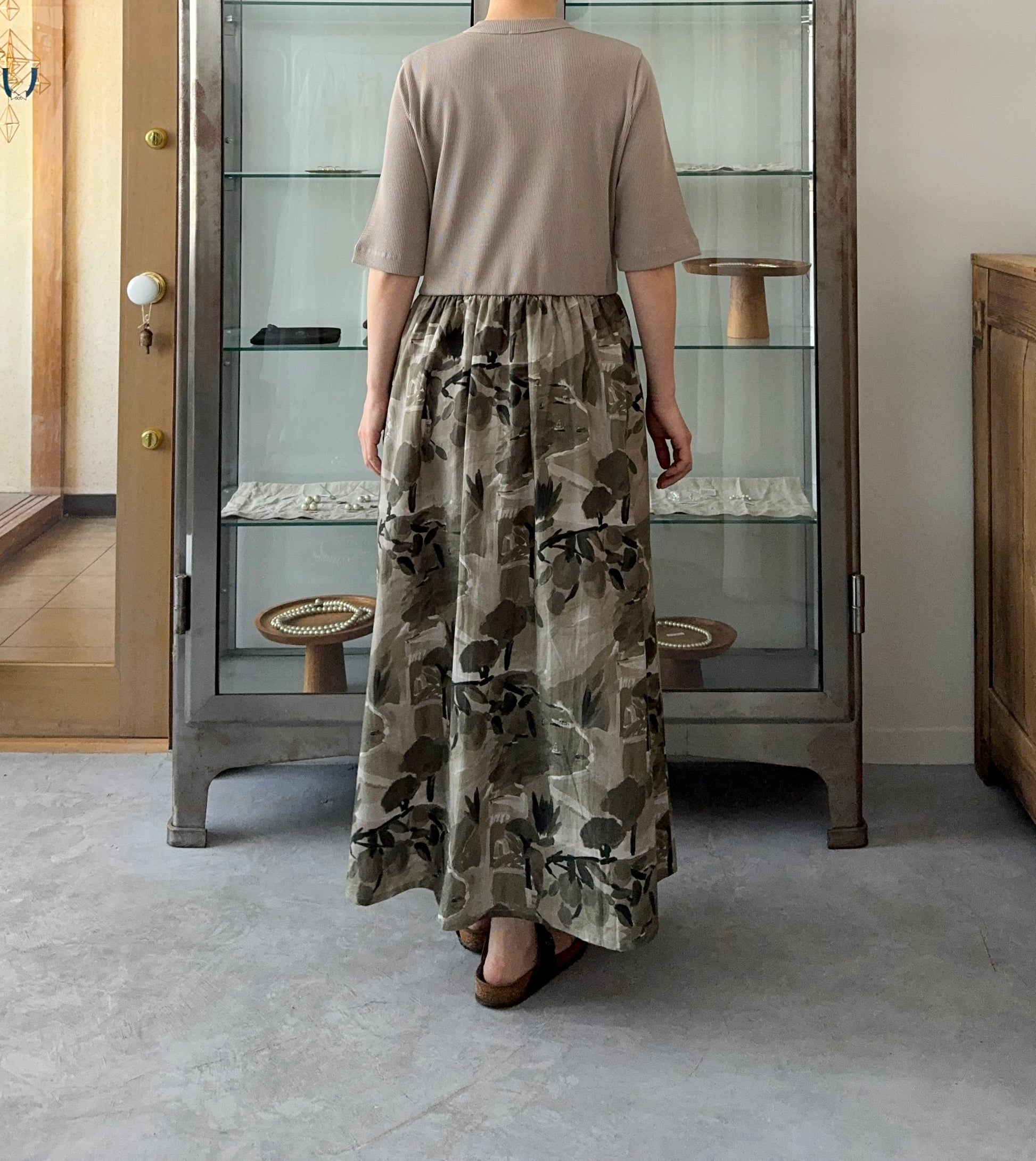 コンビネーションROBE (プリント）CHEVA plus ワンピース　通販　取扱店