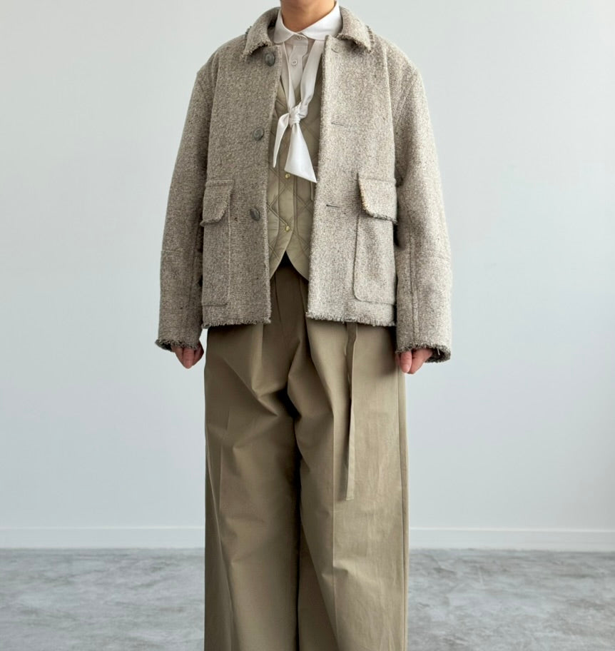 ITALYキルトのジレ