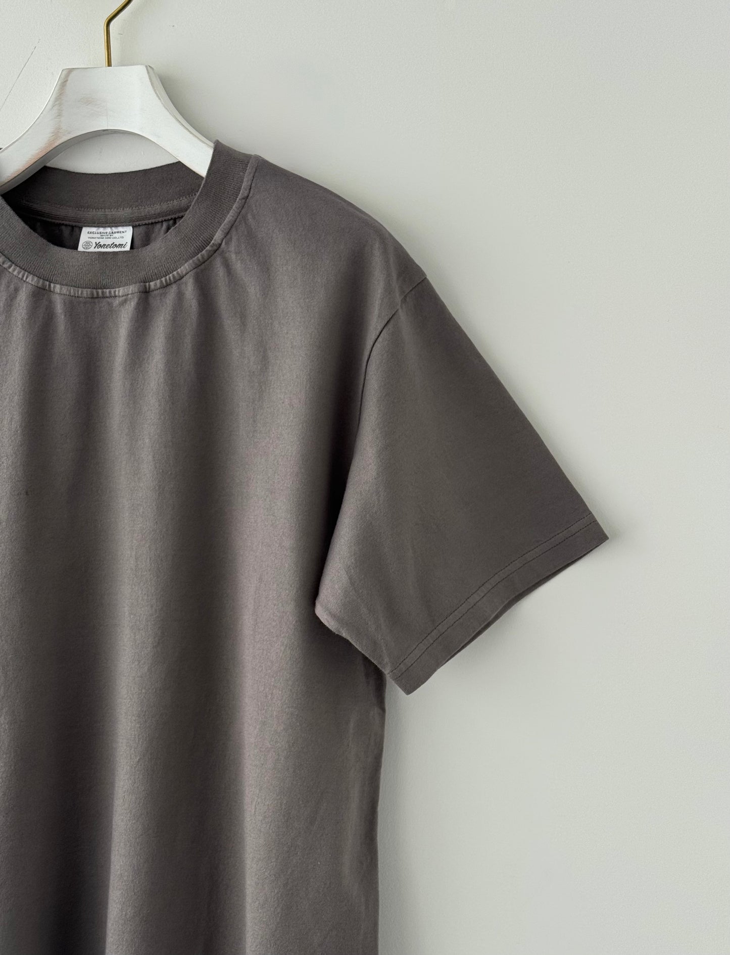 NEW BASIC GARMENT DYED T-SHIRT Yonetomi 米富繊維　Tシャツ　通販　取扱店