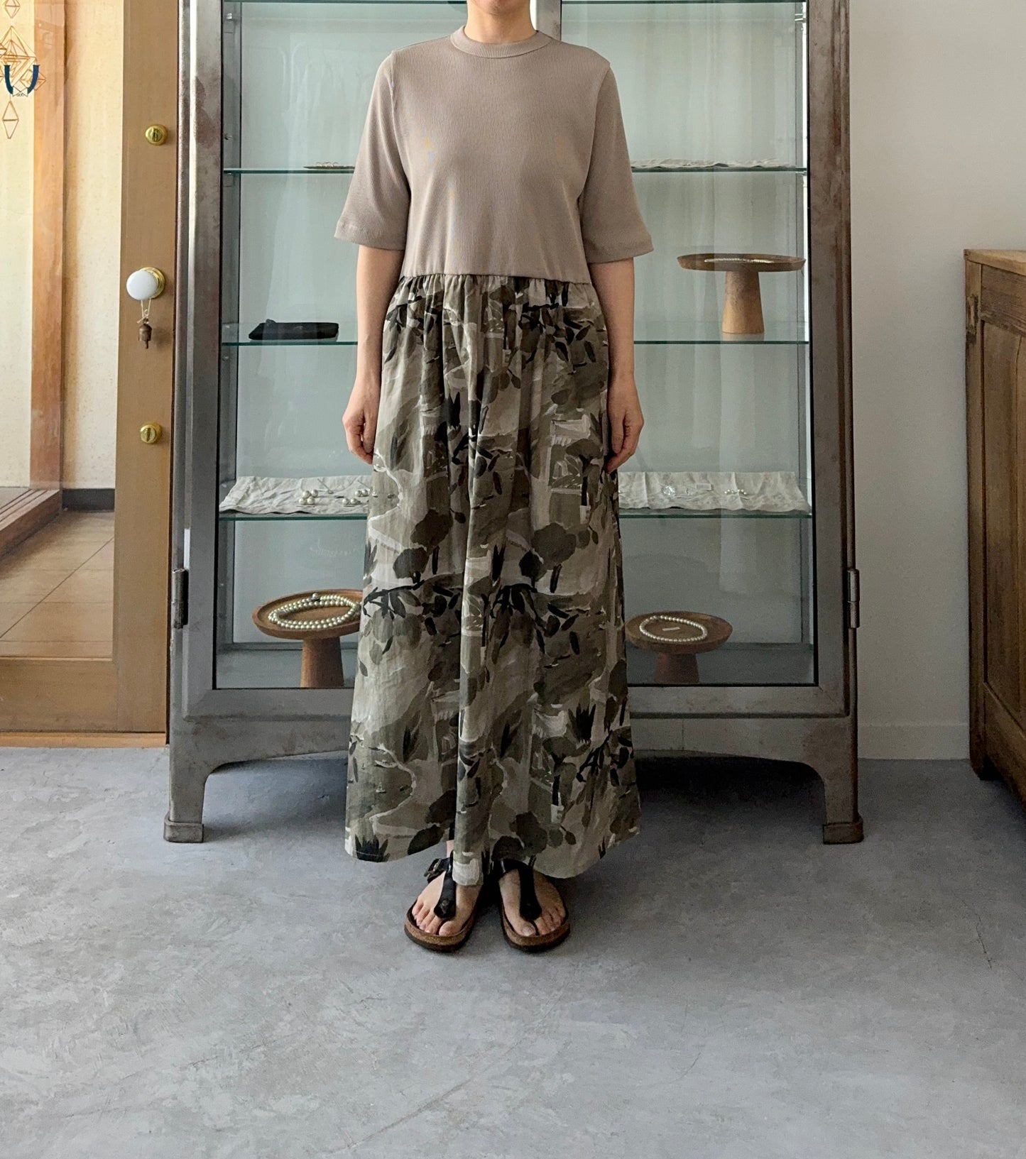 コンビネーションROBE (プリント）CHEVA plus ワンピース　通販　取扱店