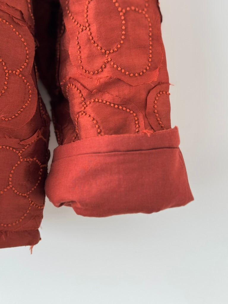 FLOWER QUILTING BLOUSON