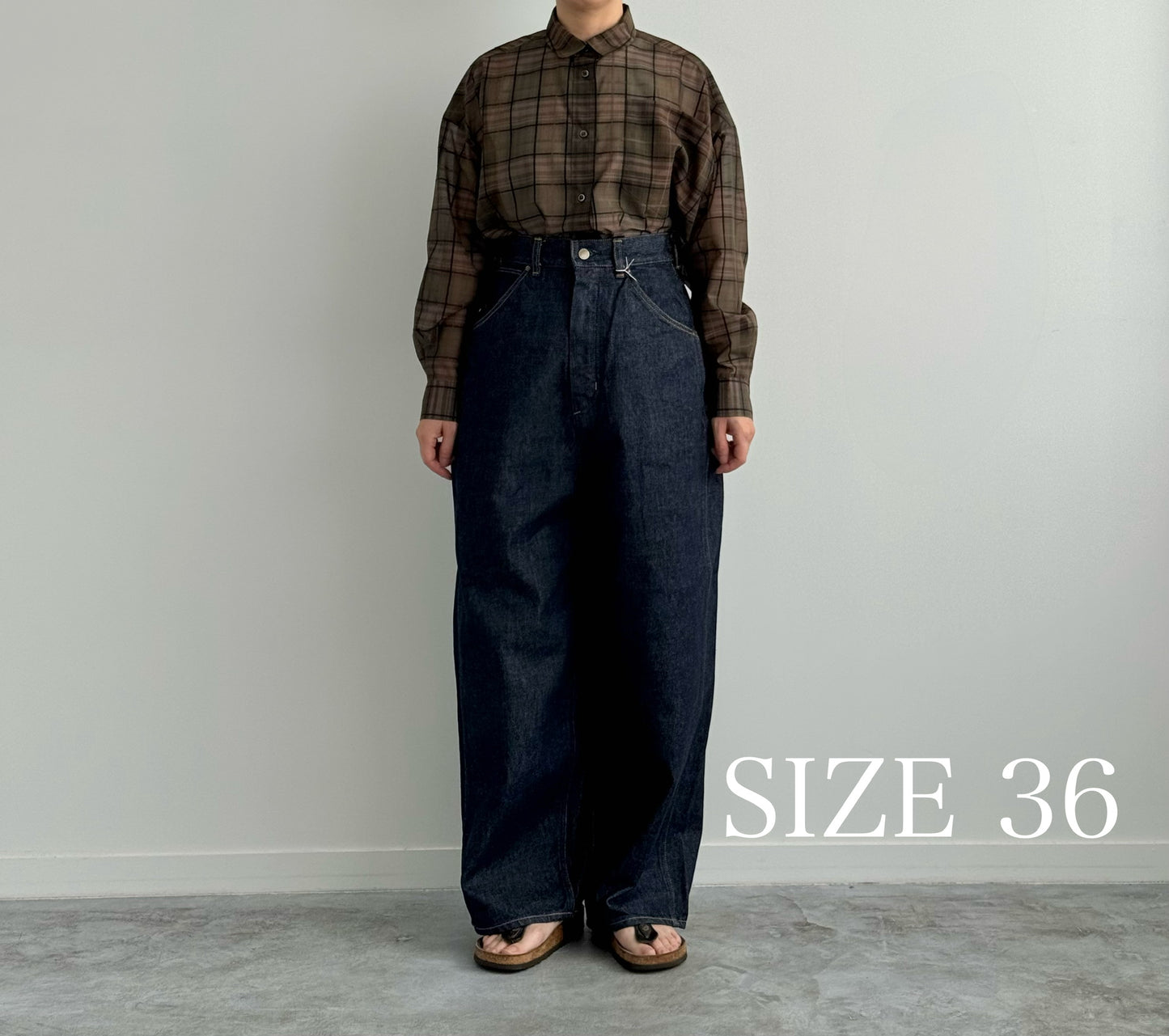 BAGGY DENIM (ONE WASH)