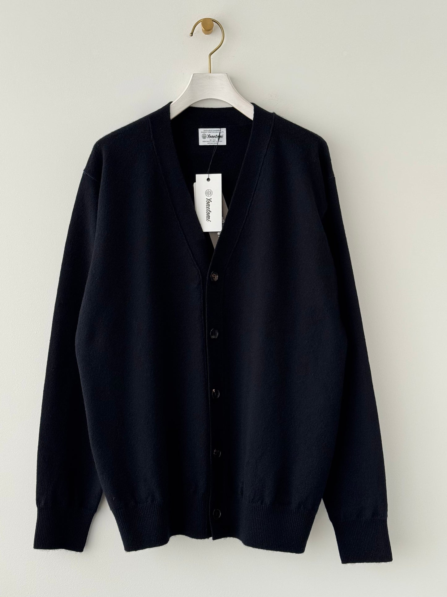 RIGID CASHMERE GARMENT DYED SWEATER C/D  Yonetomi 米富繊維　カシミヤ　通販　取扱店