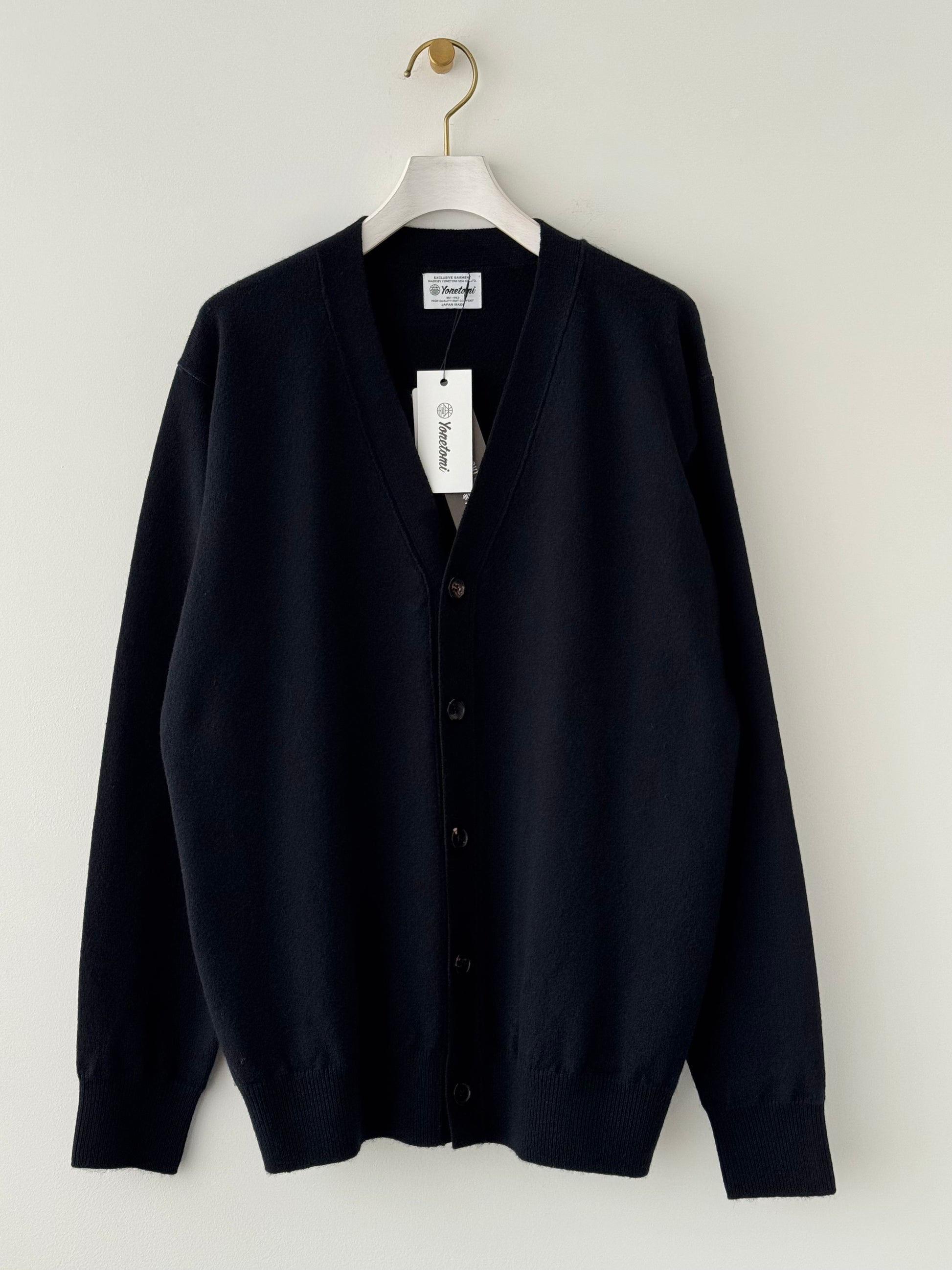 RIGID CASHMERE GARMENT DYED SWEATER C/D  Yonetomi 米富繊維　カシミヤ　通販　取扱店