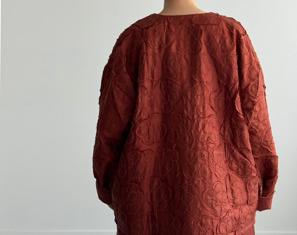 FLOWER QUILTING BLOUSON